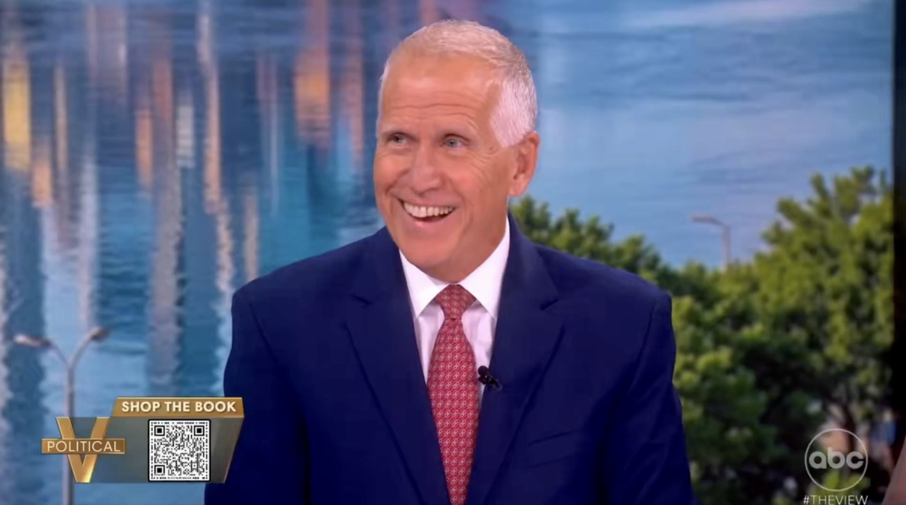 RINO Thom Tillis Runs to “The View” and Threatens to Dox President Trump: “I Got His Number Too”