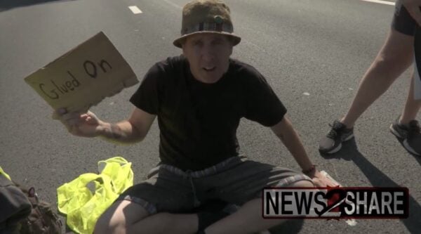 Radical Climate Activists Terrorize DC – Block Roadways, Glue Hands to road, Ruin Museums Dressed as Dinosaurs (VIDEO)