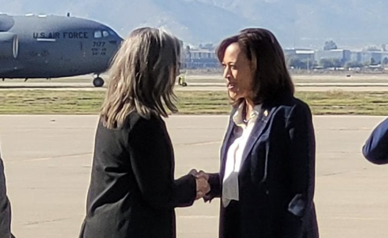 Border Czar Kamala Harris Visits Arizona To See Wind and Solar Energy Project - Will NOT Visit The Border