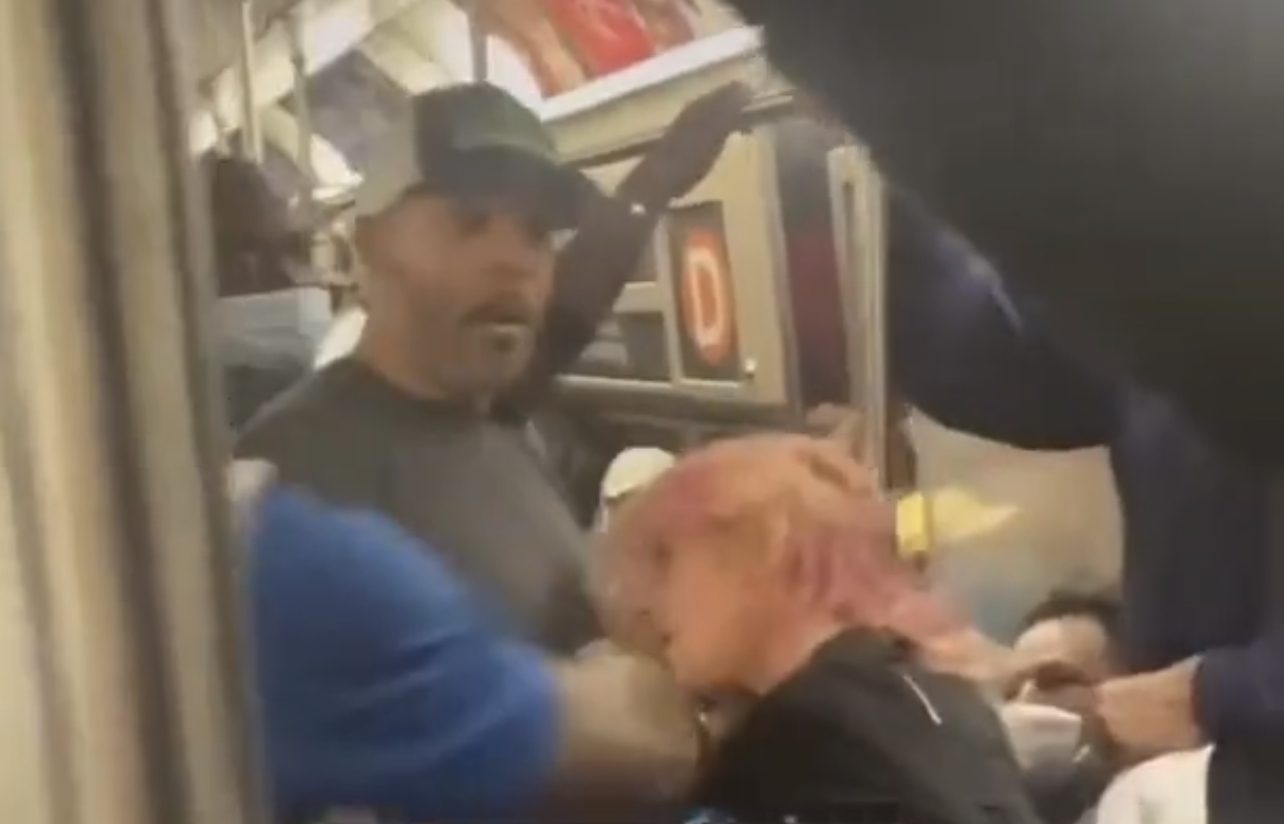 WATCH: HORRIFYING - Man Punches Woman On Train In Front Of Children - Bystanders Film And DO NOTHING | The Gateway Pundit | by Jordan Conradson