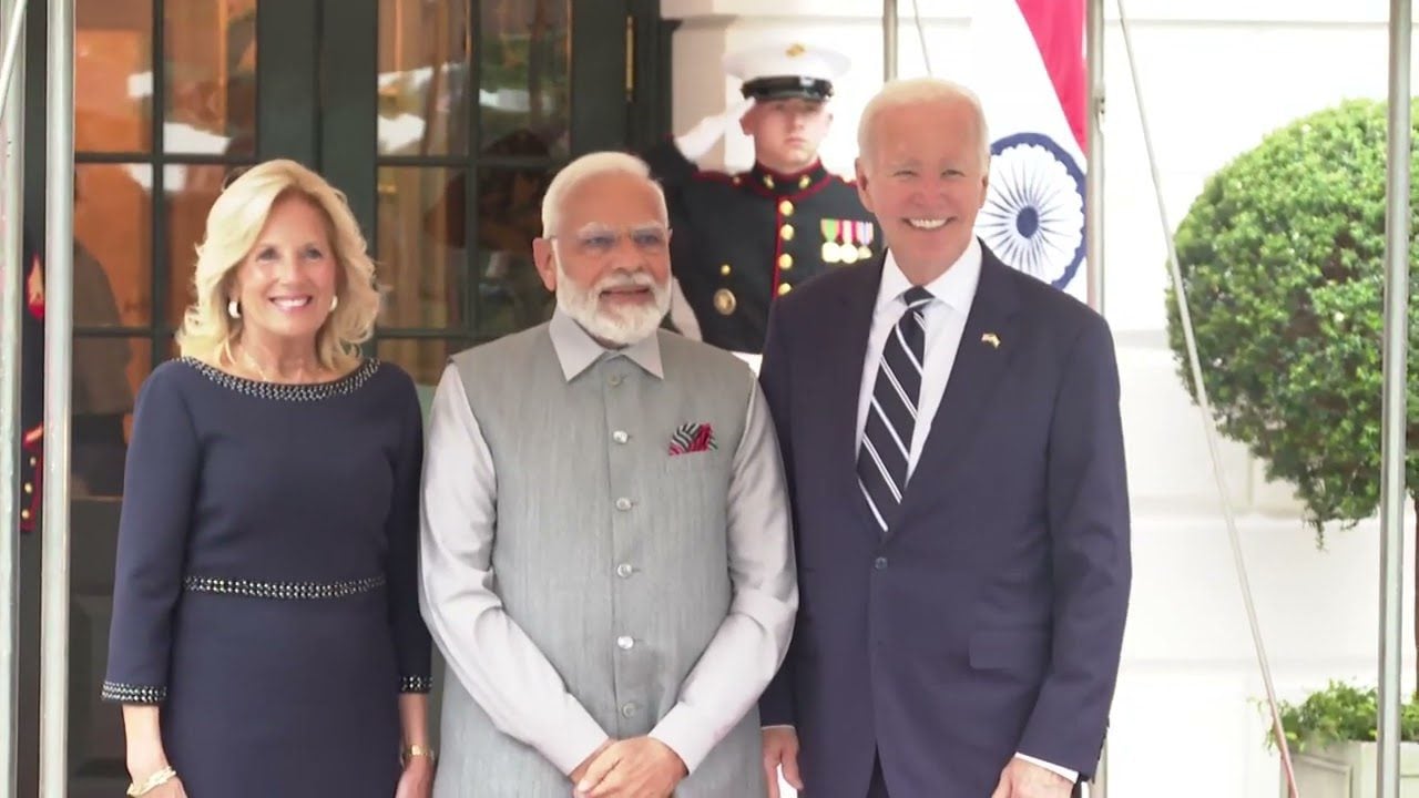 AWKWARD: Joe Biden Grabs Indian Prime Minister Modi’s Hand, Leads Him to Dr. Jill (VIDEO)