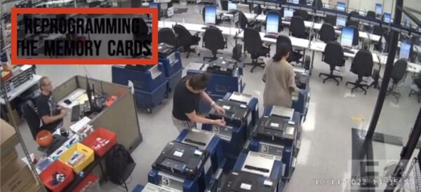 READY —— NEW VIDEO EVIDENCE: Maricopa County Elections Officials Illegally Breaking into Sealed Election Machines after they were Certified – Inserting Reprogrammed Memory Cards – MUST SEE!