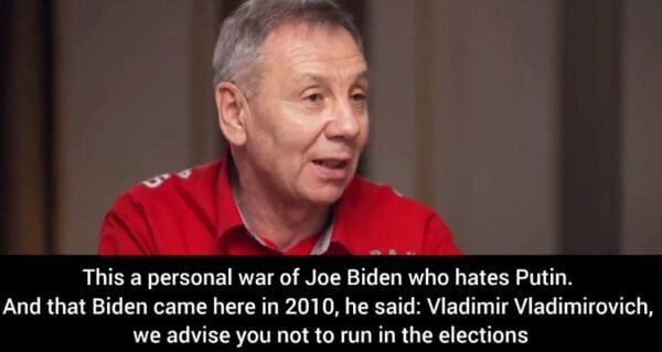 Former Kremlin Advisor Says Biden Started the War in Ukraine Because He ‘Hates’ Putin, Claims it’s ‘Personal’ For Him (VIDEO)