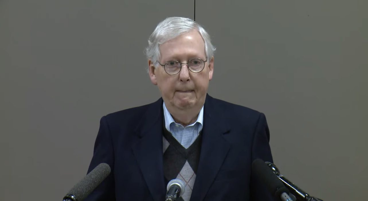 RUMBLINGS: Senate Republicans Preparing for Mitch McConnell to Retire Following Fall at Former Trump Hotel