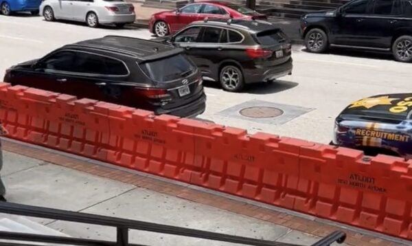 Barriers Spotted Outside Fulton County Georgia Courthouse as DA Fani Willis Prepares to Charge Trump