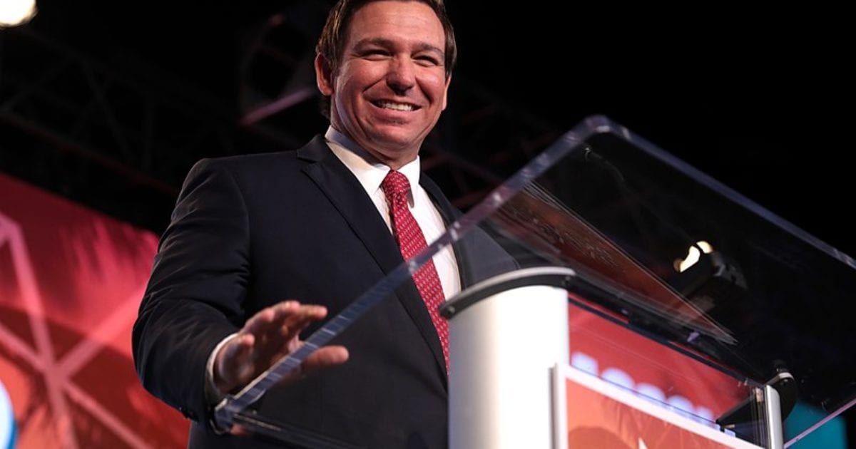 Florida Gov. Ron DeSantis Signs Bill Banning “Picketing and Protesting” Outside a Private Home