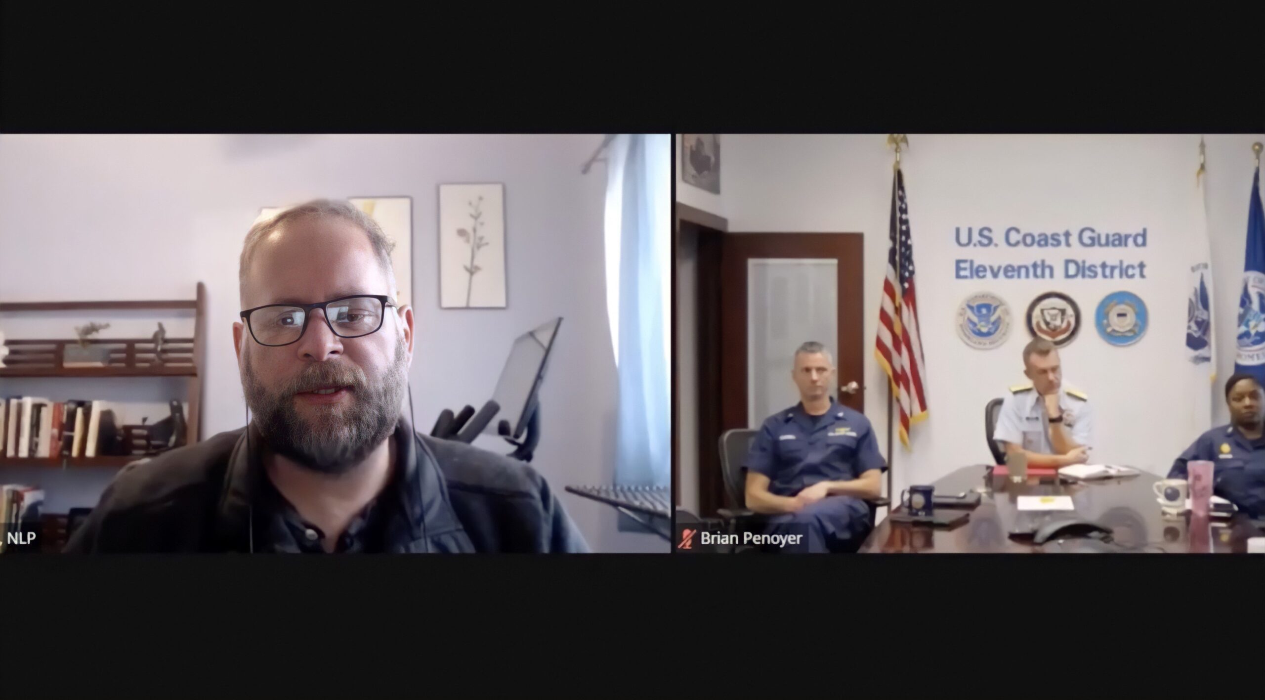 EXCLUSIVE LEAKED VIDEO: Coast Guard Collaborate with Leftwing Hack to Indoctrinate Guardsmen on Leftist Propaganda in Forced 2-Hour Zoom Meeting Training | The Gateway Pundit | by Jim Hᴏft