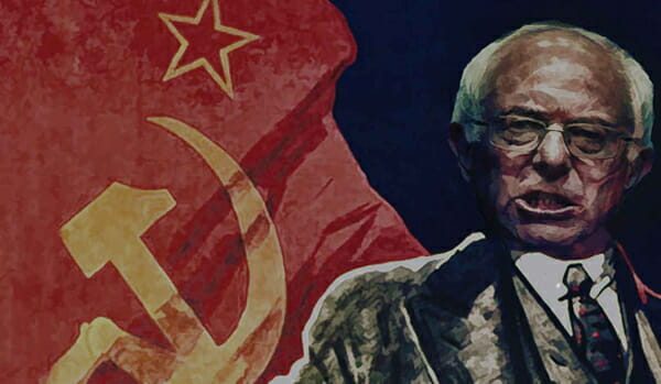 Bernie Soviet Flag