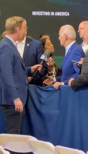 New Video Shows Staffer Ordering Joe Biden Away From Fox News Reporter Peter Doocy