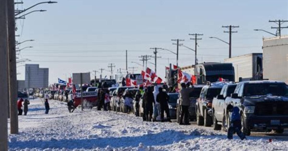 HISTORIC! Over 50,000 Truckers Join Freedom Convoy Through Canada Protesting COVID Mandates - Massive Crowds of Canadians Show Up In Support | The Gateway Pundit | by Joe Hoft