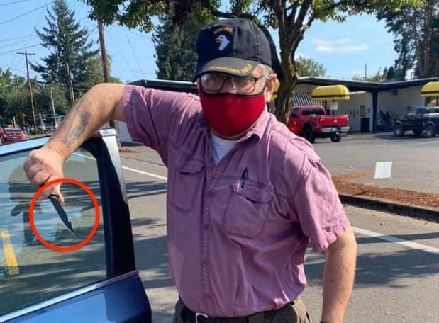 VIDEO: Democrat Party Official Pulls Knife On "Women for Trump" Supporters In Portland | The Gateway Pundit | by Brock Simmons