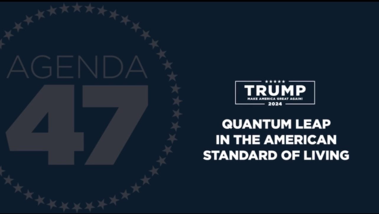 RIGHT ON TIME: "A Quantum Leap in the American Standard of Living" - President Trump Announces 'AGENDA 47' (VIDEO) | The Gateway Pundit | by Jordan Conradson