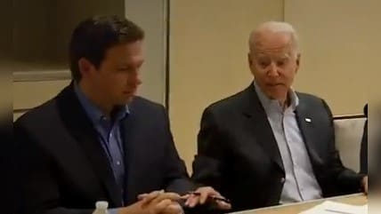 Joe Biden Expresses Support for Ron DeSantis