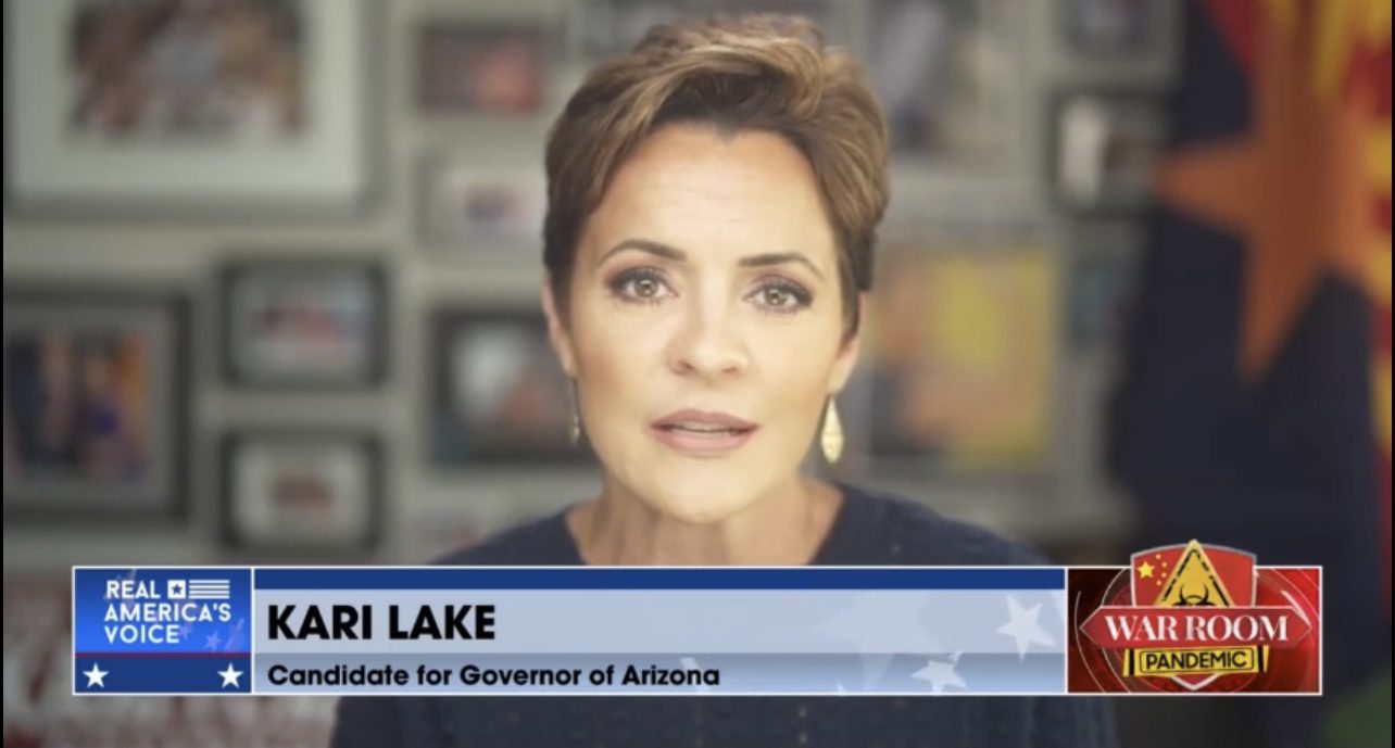 “Obviously, He Wants To See ILLEGALS Vote. We Do Not And They Will Not In Arizona When I’m Governor” “Obviously, He Wants To See ILLEGALS Vote. We Do Not And They Will Not In Arizona When I’m Governor”