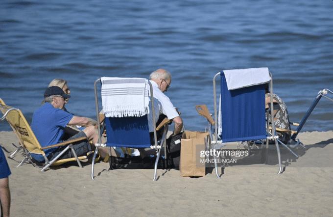 “No Comment” – After Hanging Out at the Beach For Hours, Joe Biden Callously Brushes Off Reporter Asking about Rising Death Toll in Maui