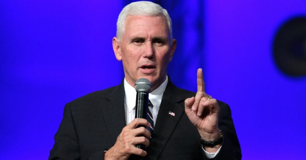 Mike Pence Calls Indictment of President Trump an “Outrage”- Declines to Say Whether Trump Should Drop Out of Presidential Race if Convicted of BS Charges (VIDEO)