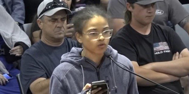 WATCH: Brave Female High School Student Delivers Explosive Speech ...