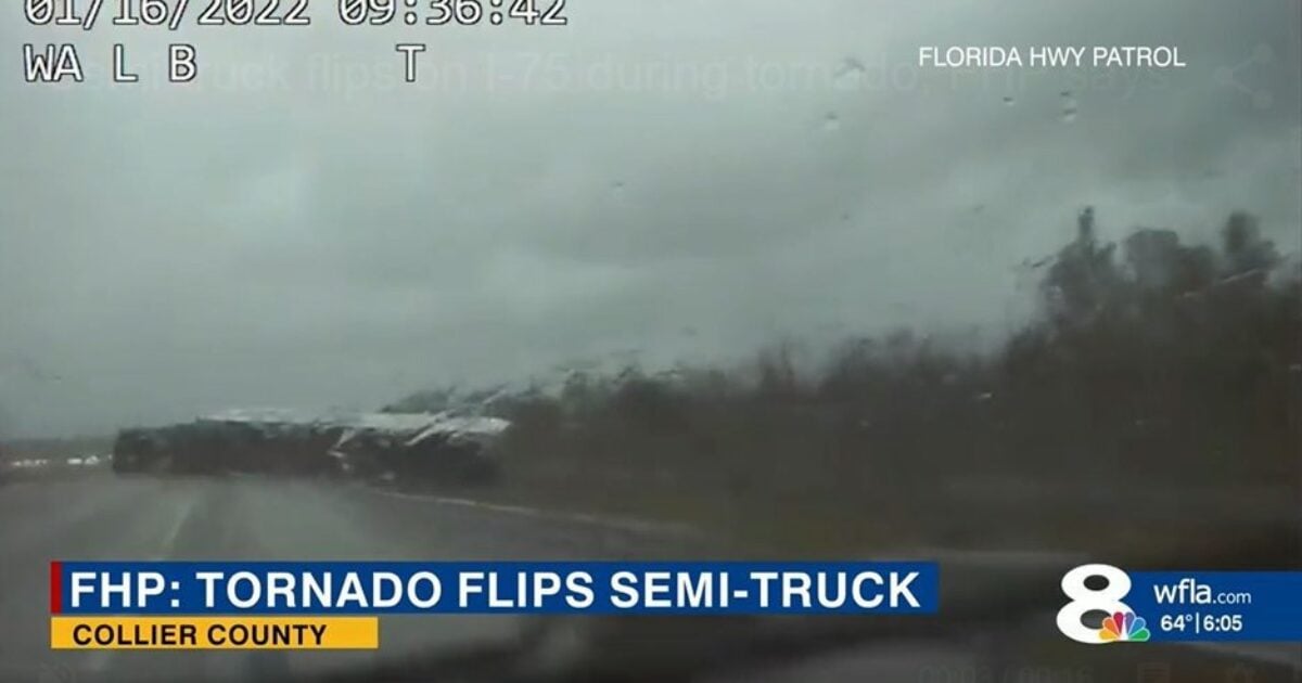 Bad Weather in Florida - Multiple Tornados Cross State Flipping Semi-Truck and Trailer | The Gateway Pundit | by Joe Hoft