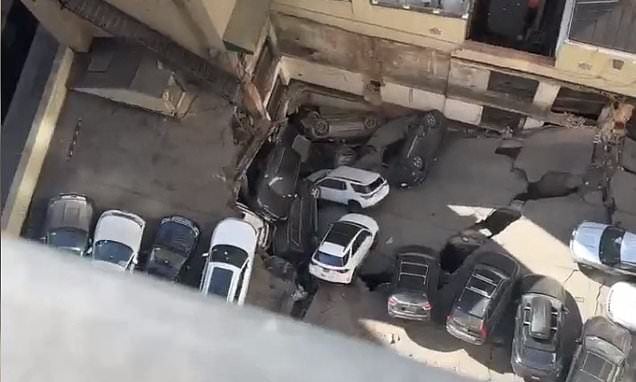 DEVELOPING: Multiple People Trapped After Parking Garage Collapses in NYC (VIDEO)