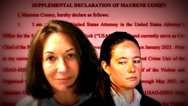 Feds Fight To Keep Jeffrey Epstein’s Trove of Documents Secret – Comey’s Daughter Maurene Is the Prosecutor Asking For ‘Categorical Withholding’ To Keep From Influencing Ghislaine Maxwell’s Possible Retrial