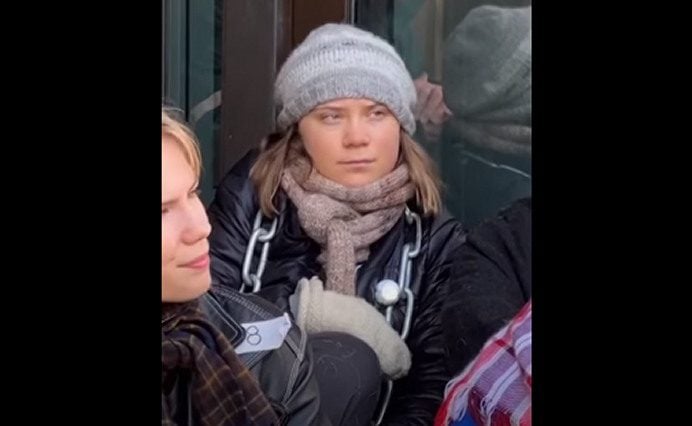 Climate Change Brat Greta Thunberg Now Protesting… Wind Farms in Norway (VIDEO)