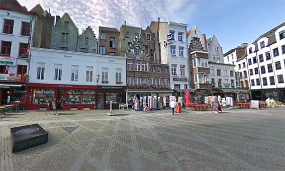 Handschoenmarkt Google Streetview