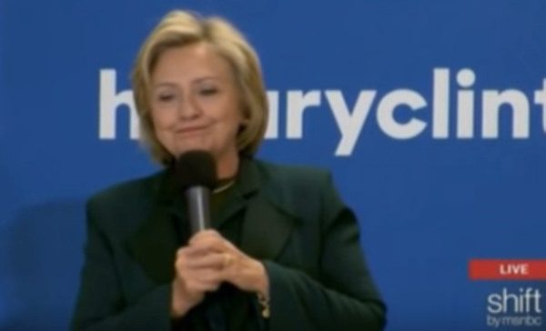 Hillary Irritated