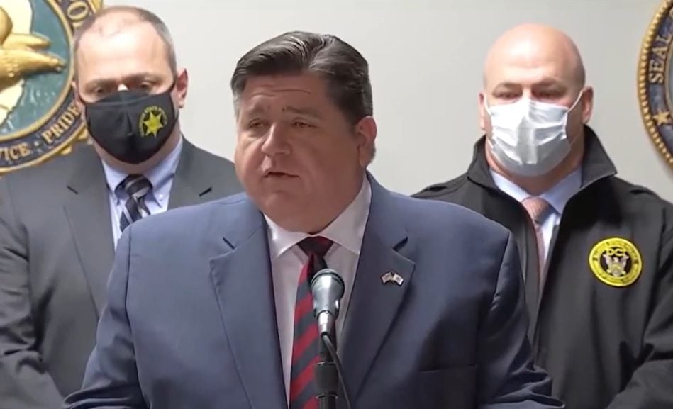 Democrat Illinois Governor Pritzker Calls For Gun Control Following Mass Shooting at Highland Park Fourth of July Parade