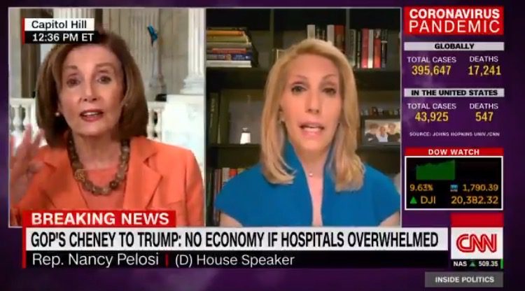 “I Don’t Care! I Don’t Care! I Don’t Care!” Pelosi Snaps at CNN’s Dana Bash For Asking About Trump’s Plans to Put America Back to Work (VIDEO)