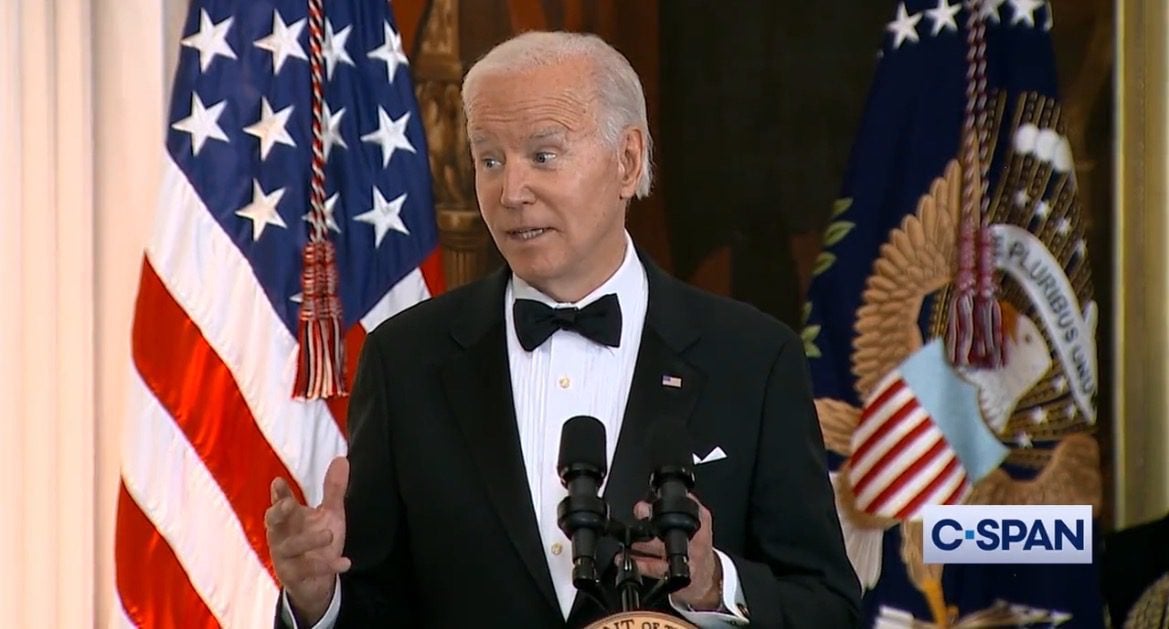 Joe Biden as He Honors U2 at White House Reception: “150 Albums Sold! Among the Most Ever!” (VIDEO)