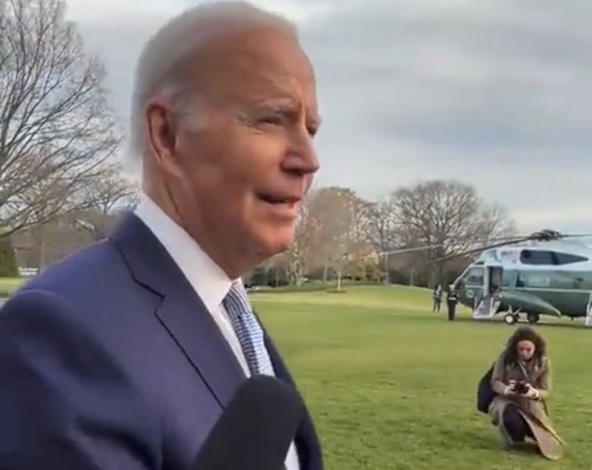“Who’s Zoomin’ Who?” – Joe Biden Rambles About a Zoom Call When Asked If He’s Traveling to East Palestine, Ohio (VIDEO)