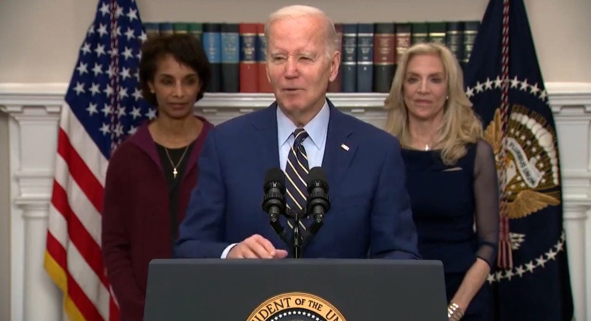 Biden Mumbles Through Jobs Report Speech, Says He Is “Surprised” Republicans Want to Stop 87,000 IRS Agents From Shaking Down Middle Class (VIDEO)