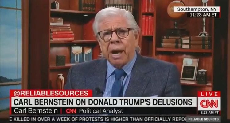 Unhinged Liberal Author Carl Bernstein: "President Trump is Our Own American War Criminal of a Kind We Have Never Experienced Before" (VIDEO) | The Gateway Pundit | by Cristina Laila