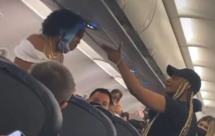 Two Women Brawl on Spirit Airlines Flight From Vegas to Atlanta (VIDEO) | The Gateway Pundit | by Cristina Laila