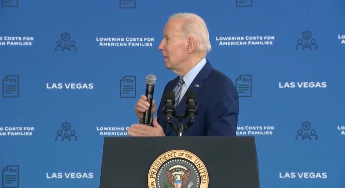 Only One Person Claps When Biden Tries to Ignite Paltry Crowd in Las Vegas (VIDEO)