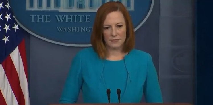 Psaki Says Biden White House Supports New York City's Vaccine Mandate (VIDEO) | The Gateway Pundit | by Cristina Laila