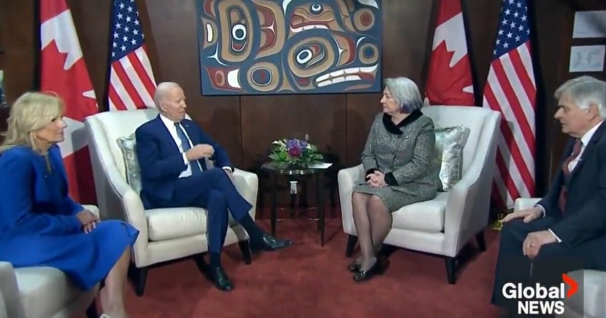 Jill Biden Tells Governor General of Canada: "It's Been Really Warm Because of Global Warming in the United States" (VIDEO) | The Gateway Pundit | by Cristina Laila