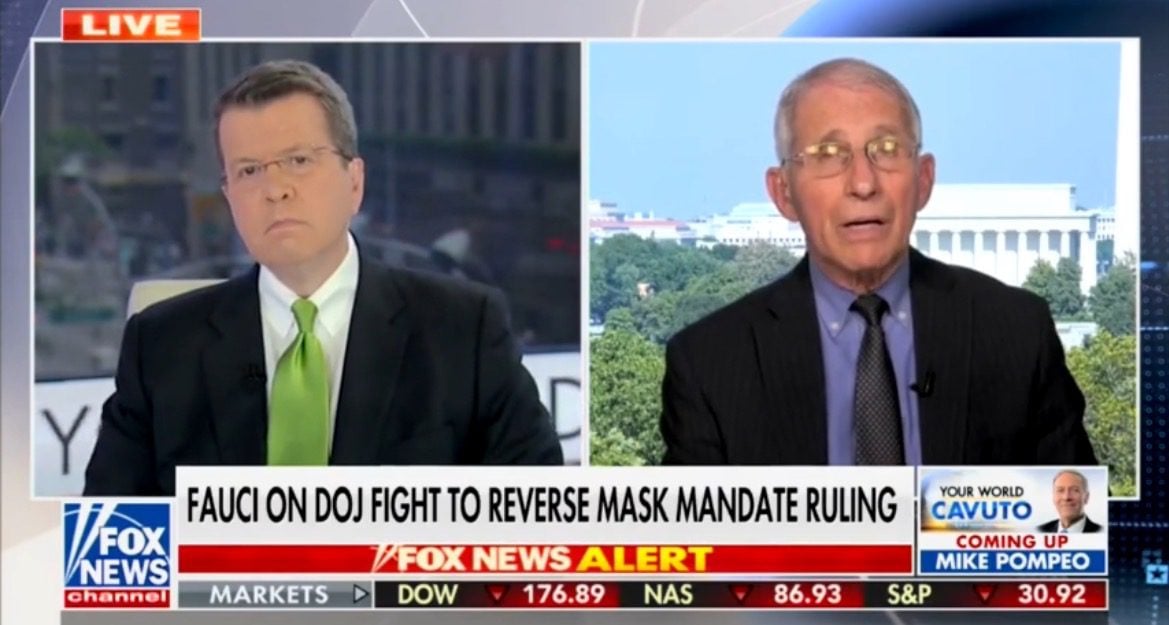 Fauci Says Biden DOJ Asked Federal Appeals Court to Reverse Order Lifting Airplane Mask Mandate to Preserve Power (VIDEO)