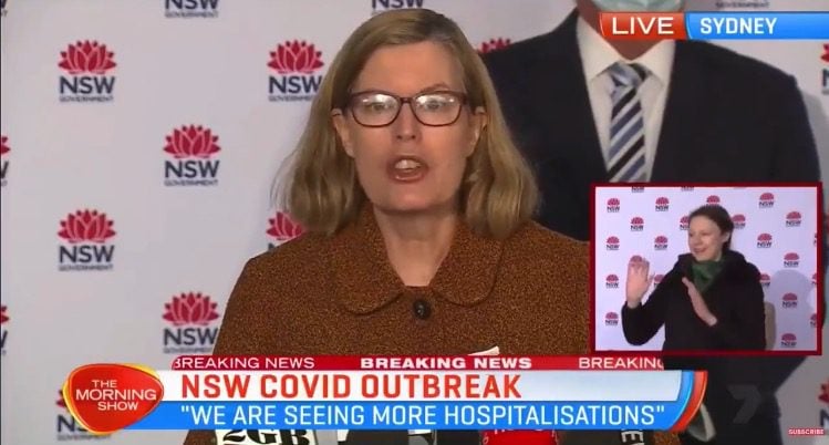 New South Wales' Chief Health Officer Tells Aussies Not to Talk to Each Other: We Need to Limit Our Movements, Minimize Interactions with Others (VIDEO) | The Gateway Pundit | by Cristina Laila