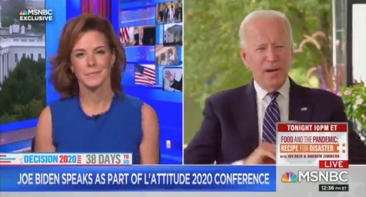 Is Joe Biden OK? Biden's Brain Freeze and Labored Breathing During Interview with MSNBC Raises Questions About His Health (VIDEO) | The Gateway Pundit | by Cristina Laila