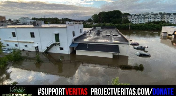 Project Veritas Headquarters in New York Destroyed by Hurricane Ida's Remnants (VIDEO) | The Gateway Pundit | by Cristina Laila