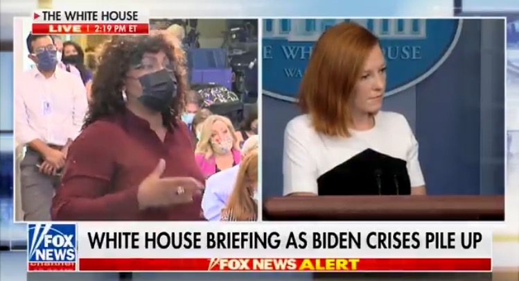 White House Press Briefings Reduced to Fourteen Socially Distanced Reporters Over Omicron Fears | The Gateway Pundit | by Kristinn Taylor