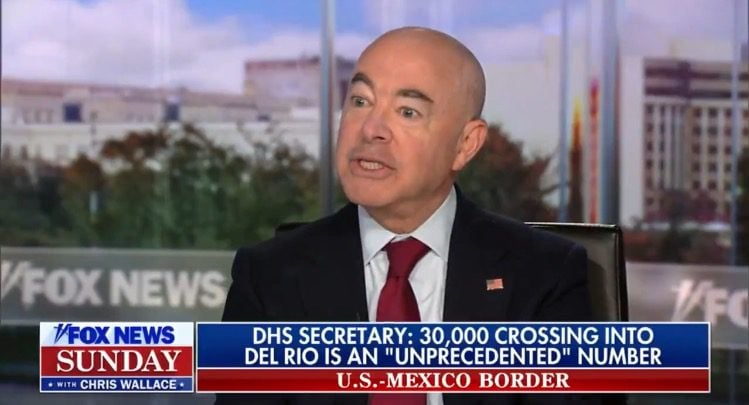 DHS Chief Mayorkas Admits More Than 12,000 Haitian Illegals Have Been Released Into US - No Vaccine Mandate, No Covid Testing (VIDEO) | The Gateway Pundit | by Cristina Laila