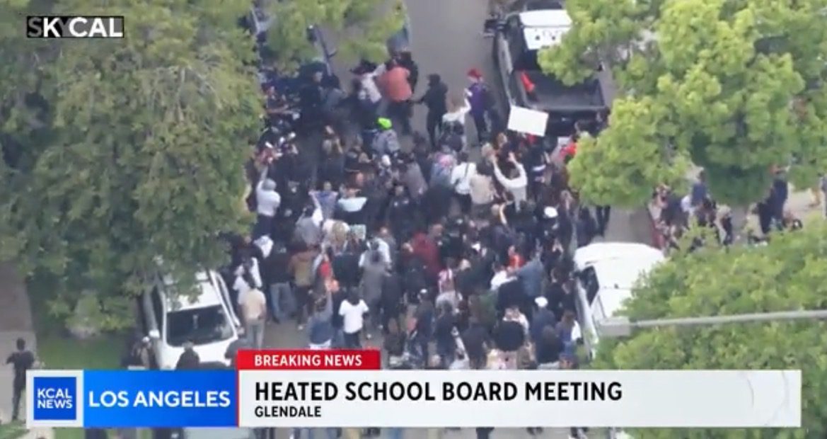 Armenian Men Beat the Crap Out of Antifa and Far-Left Protestors Outside Glendale, CA School Board Meeting About Pride Events (VIDEO)