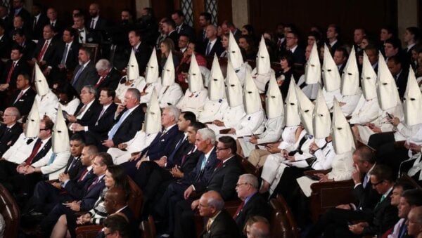 White dresses sotu