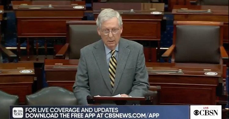 ‘Senate is Not Going to be Bullied’ – After Sending Billions to Foreign Countries, McConnell Digs in Against Giving Americans ,000 (VIDEO)