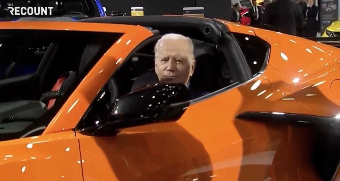 “I’m Driving Home. Wanna Come with Me?” – Joe Biden Cracks Jokes at Detroit Auto Show as Inflation Crushes Americans (VIDEO)