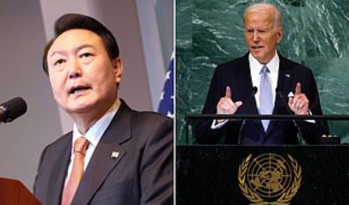 South Korean President Yoon Caught on Hot Mic Calling Congress ‘F*ckers’ Who Could ‘Humiliate’ Biden Following Joe Biden’s UN Speech