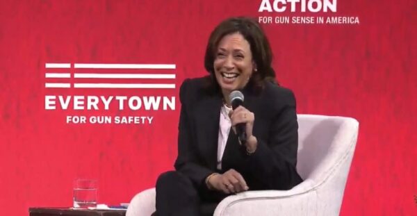 Kamala Harris Laughs as She Says the Solution to Gun Violence is to Elect More Anti-Second Amendment Democrats (VIDEO)