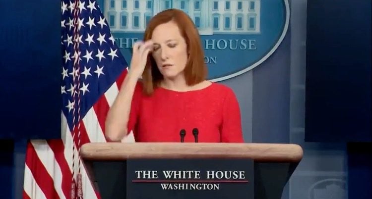Train Wreck Psaki Has No Idea Biden Signed an Executive Order to Resume 'Catch and Release' - Illegals Released into US without Taking Covid Tests (VIDEO) | The Gateway Pundit | by Cristina Laila